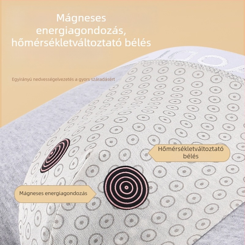 Nyári férfi boxeralsó, lélegző pamut-modál grafén anyagból, vékony, ajándékdobozos készlet