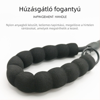 Reflektív kutyapóráz nagytestű pásztor kutyák számára, tartós, több színben