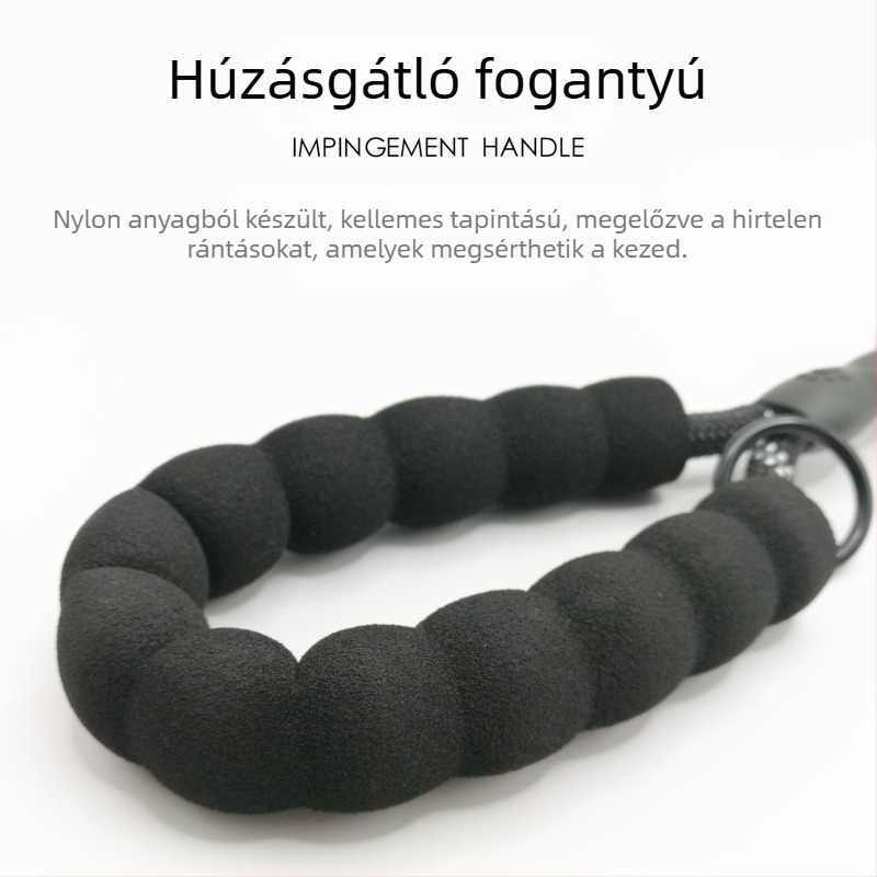 Reflektív kutyapóráz nagytestű pásztor kutyák számára, tartós, több színben