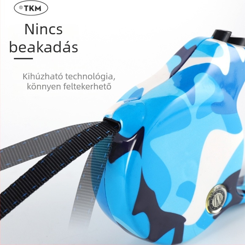 Többszínű kültéri kihúzható póráz háziállatok számára, hordozható sétákhoz