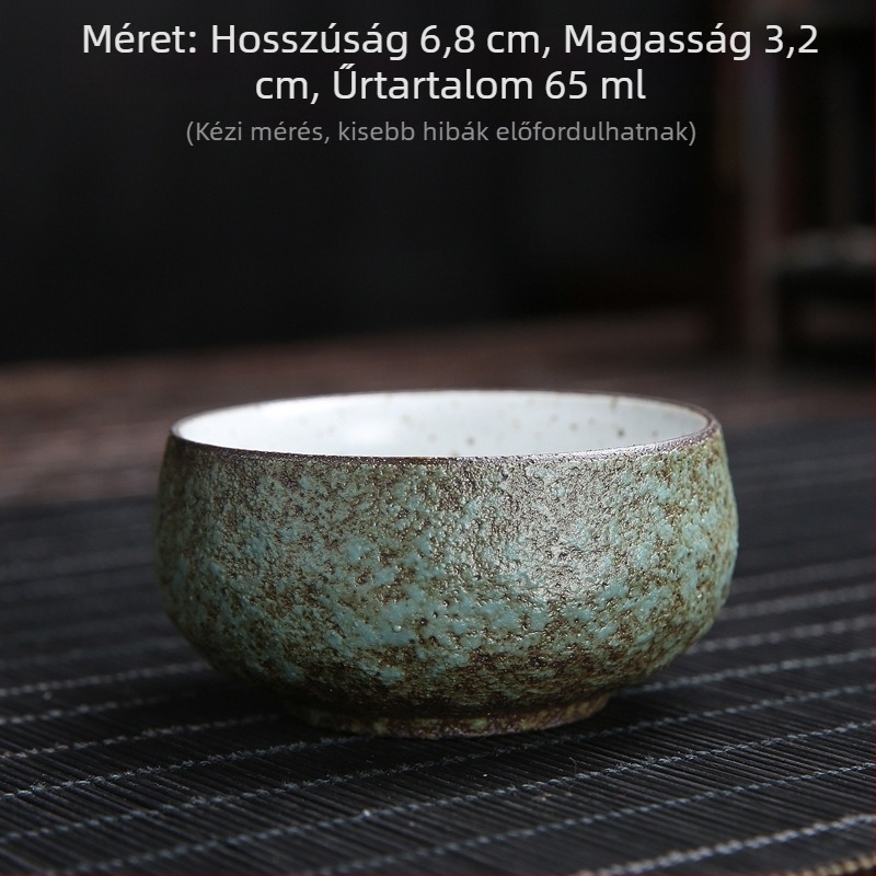 Retro kerámia teáscsésze, japán stílusú, otthoni használatra, egy darab teáscsésze