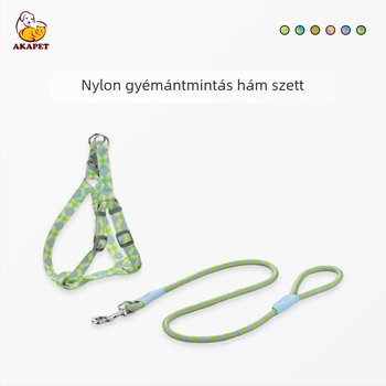 Behúzható kutyapóráz hámhoz kis- és közepes testű kutyáknak, kültéri sétákhoz