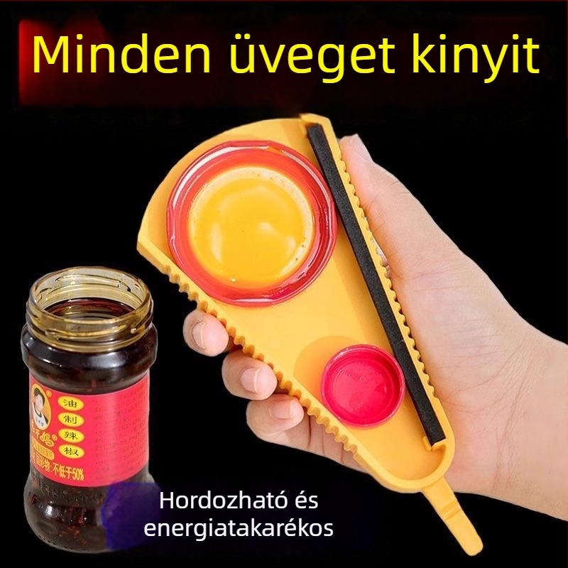 Multifunkcionális univerzális nyitó – üveg- és befőttesüveg nyitó kézi háztartási használatra
