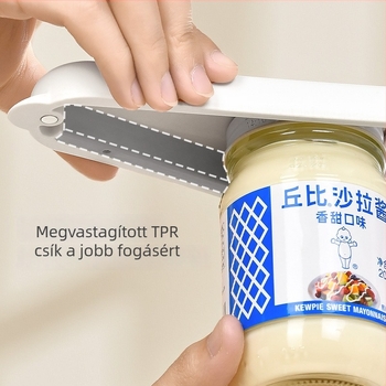 Japán stílusú többfunkciós üvegnyitó otthoni használatra, univerzális sörnyitó és konzerves nyitó, konyhai eszköz