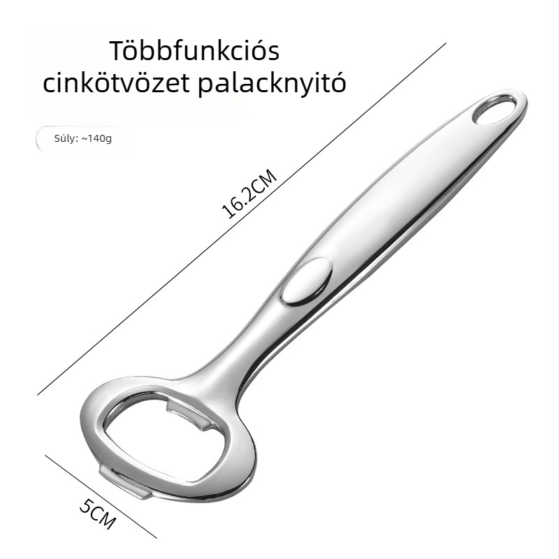 Cinkötvözetből készült sörnyitó, bárhoz és KTV-hez, egyedi logóval