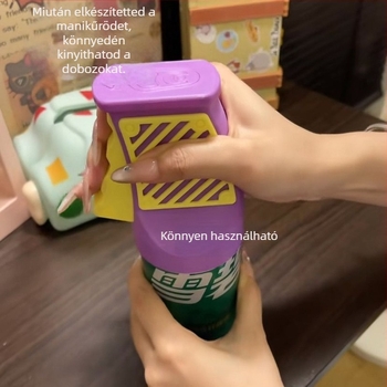 3D-nyomtatású konzervnyitó, hordozható, üdítőkhöz, sörhöz és kólához