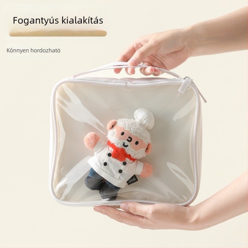 Kokuyo Campus A5-ös átlátszó oldalakkal rendelkező kártya- és fotóalbum, négyzetes rácsos oldalakkal