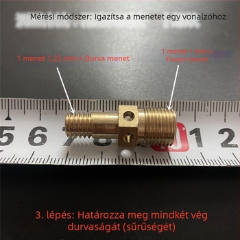 Bronz anyagú gázfőzőhöz tartozó fúvóka készlet – gázforrás módosítási alkatrészek, légszabályozó és permetezőfej