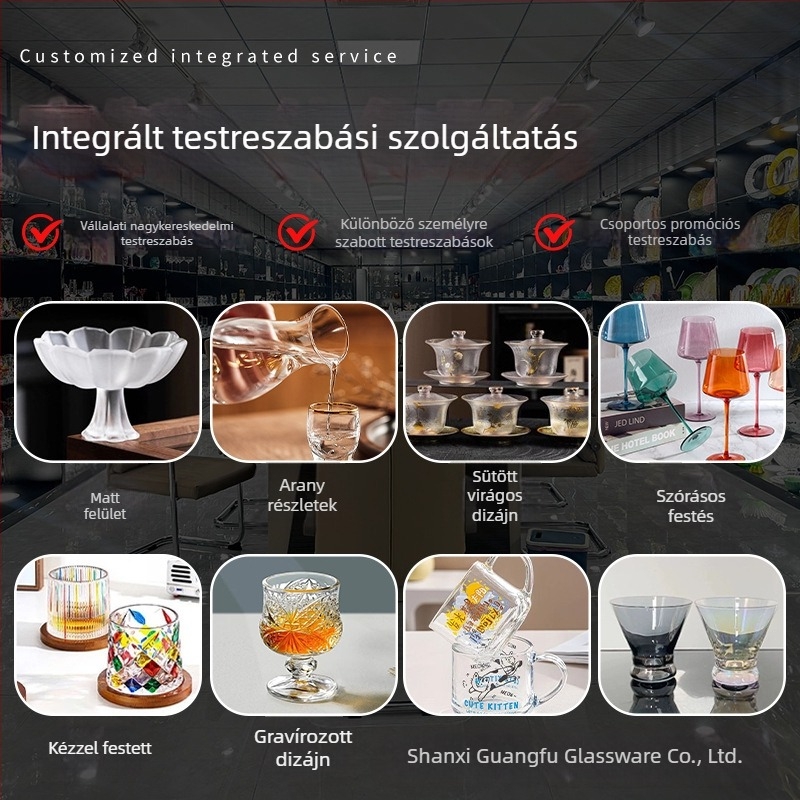 Üvegből készült pezsgő pohár, magas lábú, elegáns kialakítás otthoni használatra, koktél pohár, 101–200 ml