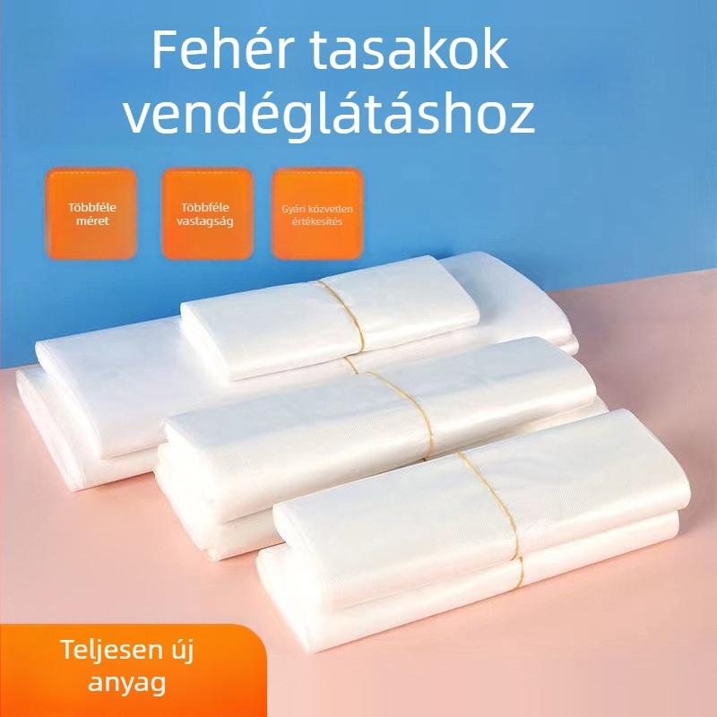 Mosolyarcú műanyag zacskók – gyümölcs- és bevásárlótáskák, élelmiszer-csomagoló zacskók, mellény-stílusú zacskók