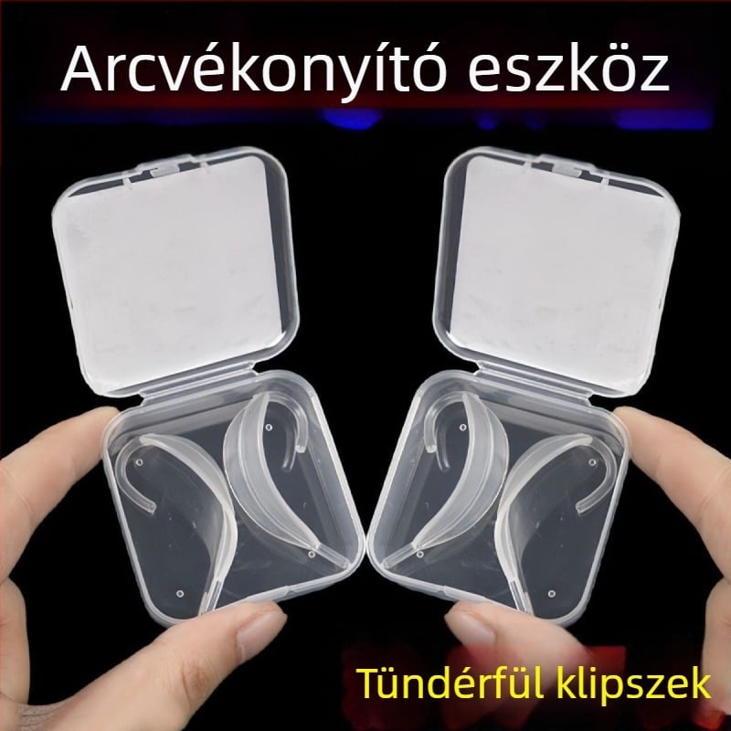 4 pár elf fülcsipesz – hordozható fülemelő – láthatatlan fülkorrekciós eszköz