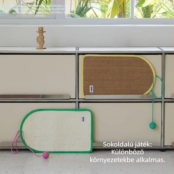 ZEZE Macska karmolásvédő párna – bútorokra és kanapéra, karcolás elleni védelem, tartós, falra ragasztható matrica