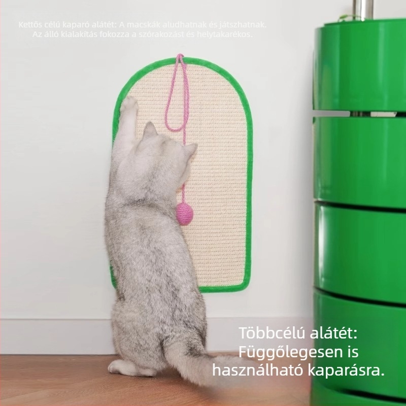 ZEZE Macska karmolásvédő párna – bútorokra és kanapéra, karcolás elleni védelem, tartós, falra ragasztható matrica