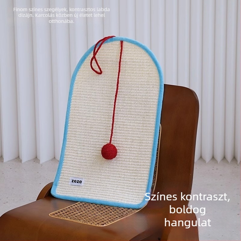 ZEZE Macska karmolásvédő párna – bútorokra és kanapéra, karcolás elleni védelem, tartós, falra ragasztható matrica