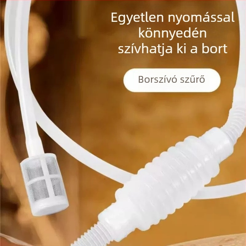 Új otthoni boradagoló, önszívó működésű, bor- és likőr adagoló, dedikált pumpás eszköz a kiöntéshez
