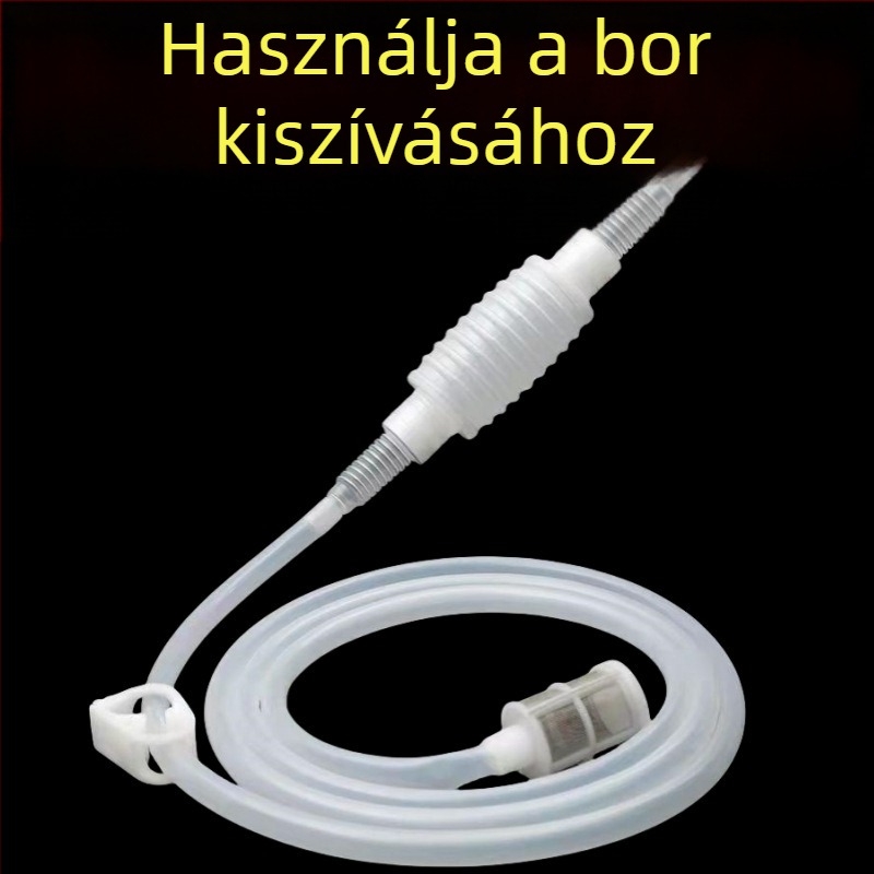 Új otthoni boradagoló, önszívó működésű, bor- és likőr adagoló, dedikált pumpás eszköz a kiöntéshez
