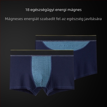 Új modell: 18 mágneses energia férfi alsónadrág turmalin bevonattal, antibakteriális, lélegző, nagy méretek