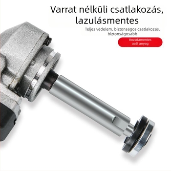 Szögcsiszoló hosszabbító rúd csatlakozóval víz-alapú csiszoló- és polírozógéphez, 100-as típusú hosszabbító, többfunkciós vas nyomólemez módosításhoz