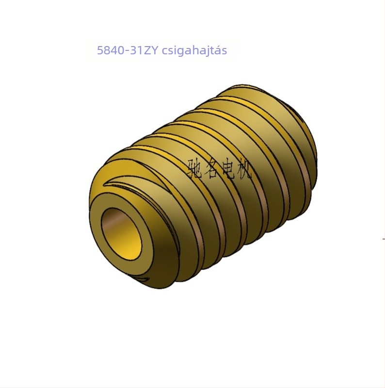 5840-31ZY csavarorsós motor hajtóművel, 0.5M modul, 555 motor
