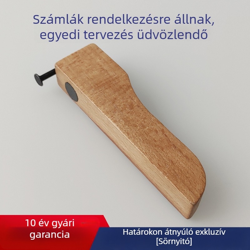 Fából készült üvegnyitó mágneses kupaknyitó