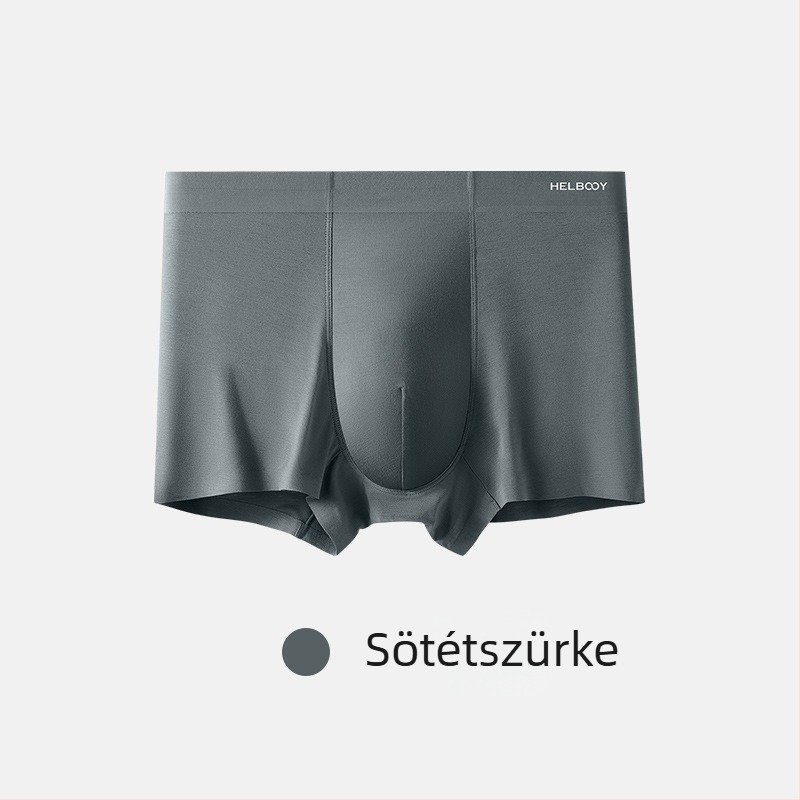 Férfiak számára varrás nélküli modal boxeralsó, antibakteriális, bőrbarát, 7A, nagy méret