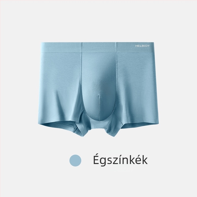 Férfiak számára varrás nélküli modal boxeralsó, antibakteriális, bőrbarát, 7A, nagy méret