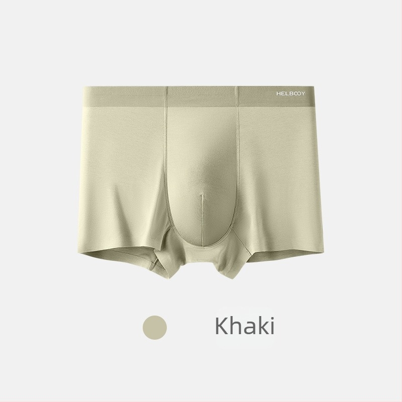 Férfiak számára varrás nélküli modal boxeralsó, antibakteriális, bőrbarát, 7A, nagy méret