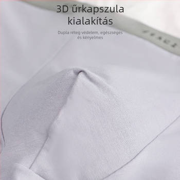 Férfi boxer brief Modal anyagból – plusz méret, egyszínű, lélegző, középmagas derekú