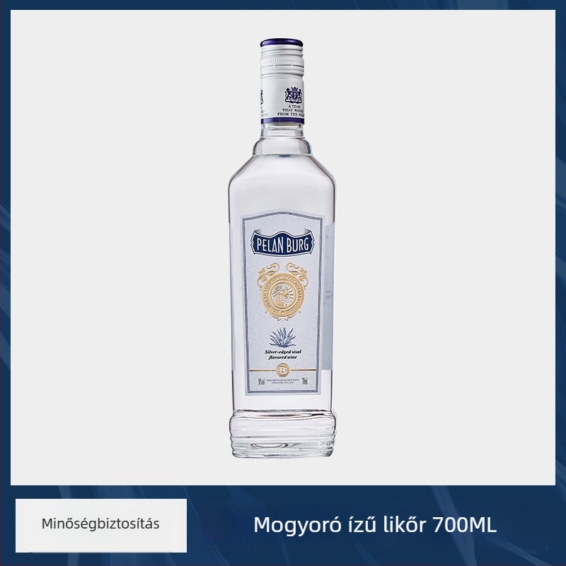 Kender ízesítésű koktélalap, 700 ml, ezüstszegélyes üveg