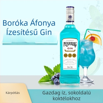 Áfonya ízesítésű gin Long Island Ice Tea koktélhoz, 700 ml, 18% ABV