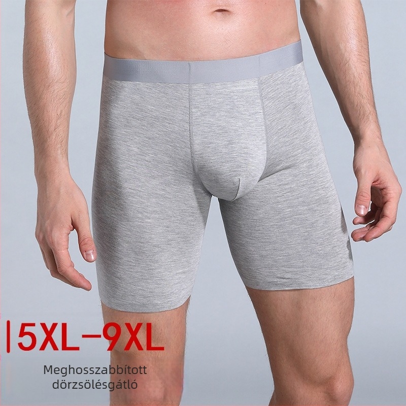 Férfi boxeralsó plusz méretben, légáteresztő, kényelmes szabás, 5XL-9XL