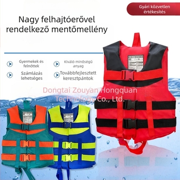 Felnőtt és gyerek mentőmellény vízi sportokra, magas felhajtóerővel