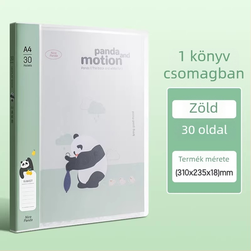 Deli XM703 Panda Series iratrendező iroda számára, 30/40/60 oldalas