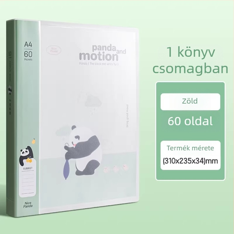 Deli XM703 Panda Series iratrendező iroda számára, 30/40/60 oldalas