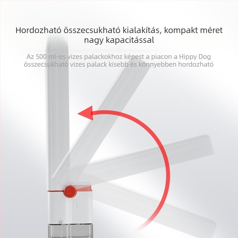 Új hordozható összecsukható vízivó pohár kutyáknak és macskáknak – kültéri víztartó