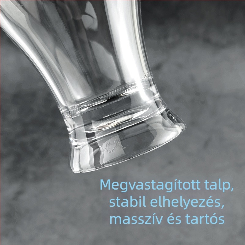 Átlátszó akril pohár italokhoz éttermi használatra, alkalmas forró és hideg italokhoz, citromos üdítő, gyümölcslé, tejes tea és sör, 201–300 ml