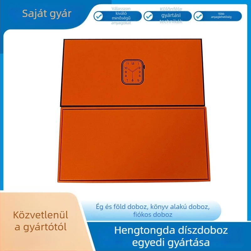 S11 Ultra sportos okosóra csomagoló doboza, fedővel és ajándékdobozzal
