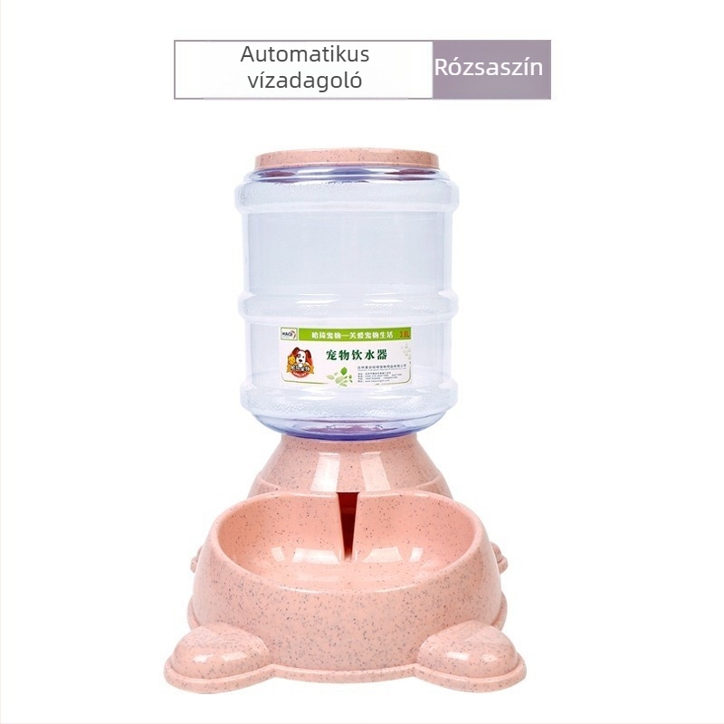 Automata etető- és itatál kutyáknak és macskáknak, aranyos dizájn