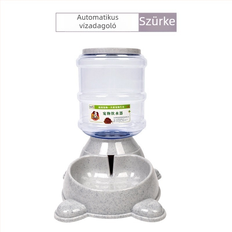 Automata etető- és itatál kutyáknak és macskáknak, aranyos dizájn