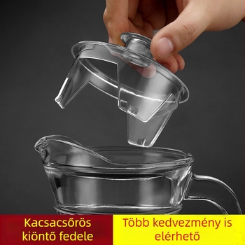 PS műanyag fedél teáskannához és pohárhoz, nyolcszögletű dizájnnal