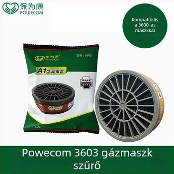 Baowei Kang 3603 Szerves gázszűrő doboz védőmaszkhoz, 3600-as sorozat, 3-as számú szűrő