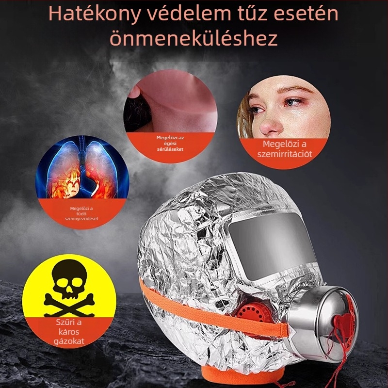 Central Shield Önmentő légzőkészülék füst- és gázszűrővel