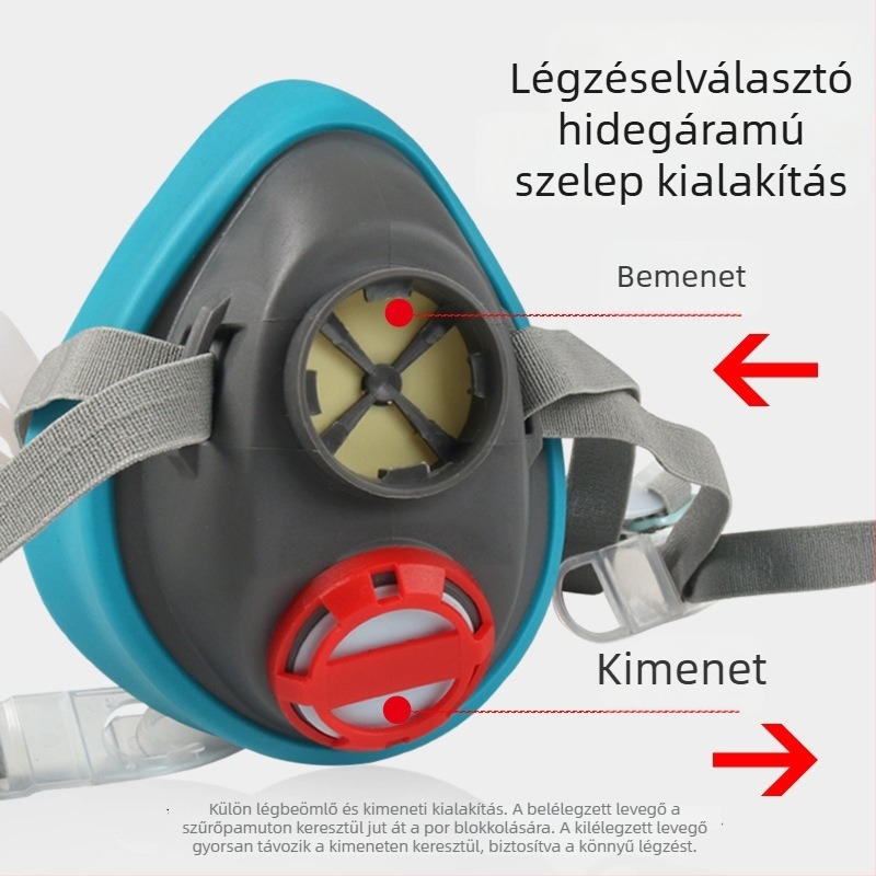 Honglida 3100 ipari porvédő maszk — KN95-szintű légzésvédő festéshez és dekoráláshoz