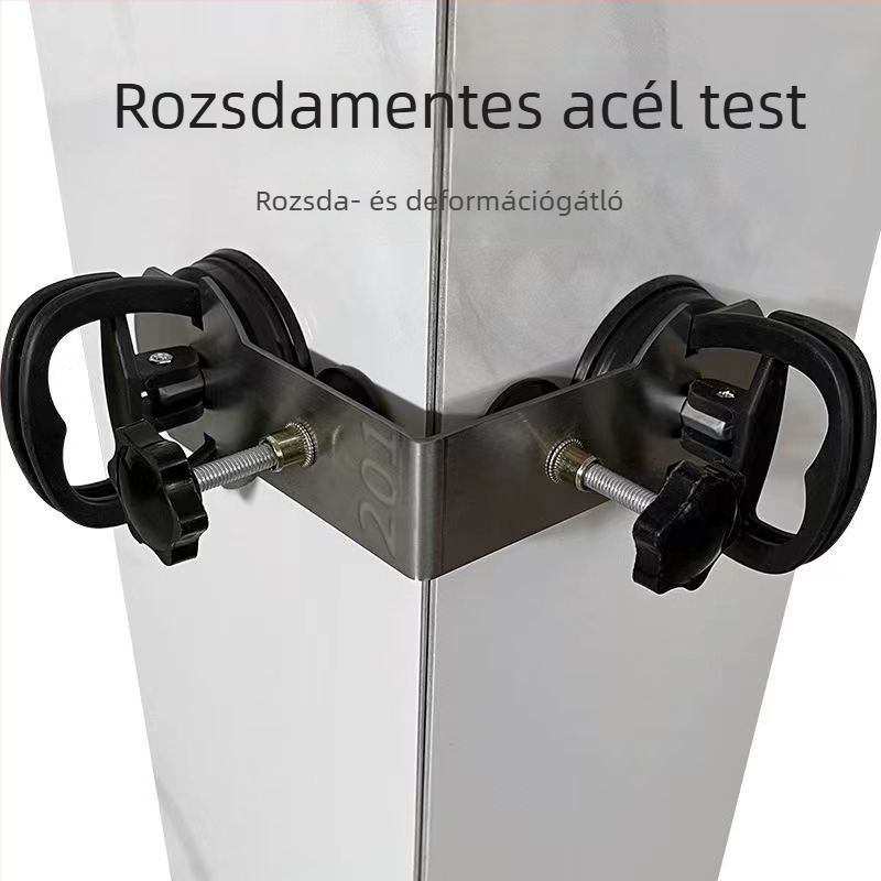 Két vákuumos csempe szintező 90°-os derékszögű csatlakozásokhoz, márvány és kerámia felületekhez