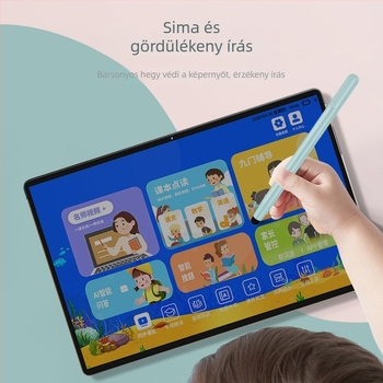 Kapacitív toll táblagépekhez és okostelefonokhoz – univerzális érintő stylus mágneses szilikon koronggal rajzoláshoz és íráshoz