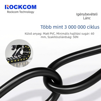 USB 3.0 A-male Micro-B adatkábel csavaros fejjel ipari kamerákhoz (Hikvision, Huarui, Daheng)