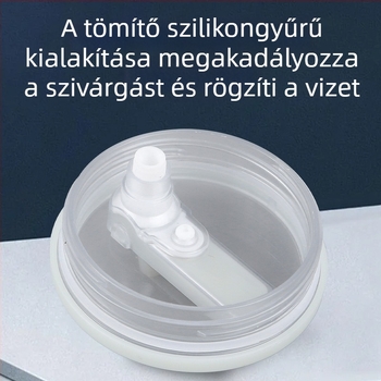 40oz-os pohárfedél színes megvastagodott dizájnnal és egyenes szájú szívószállal