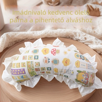 Kis méretű U-formájú párna háziállatoknak, puha, macskáknak és kiskutyáknak alváshoz.