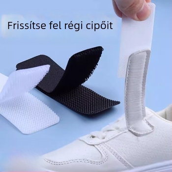 Gyerekeknek szóló Velcro cserecsíkok cipőkhöz ragasztó hátlappal, hook-and-loop zárók ruhákhoz
