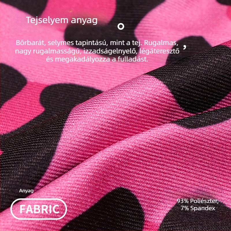 Férfi leopárd mintás dupla tangás alsónadrág